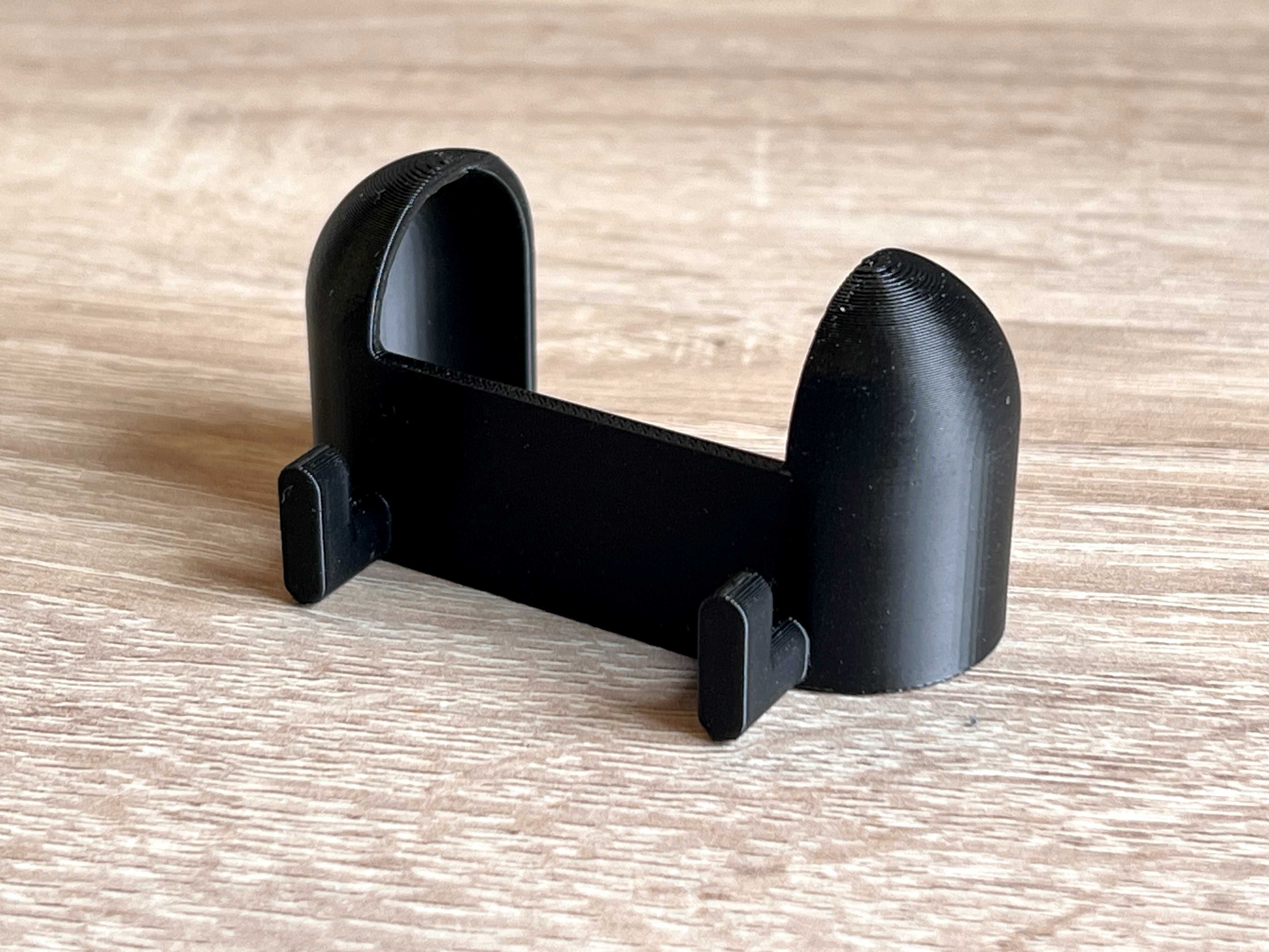 Uchwyt do Apple AirPods Pro / Pro 2 na tablicę Skadis (Ikea) Czarny