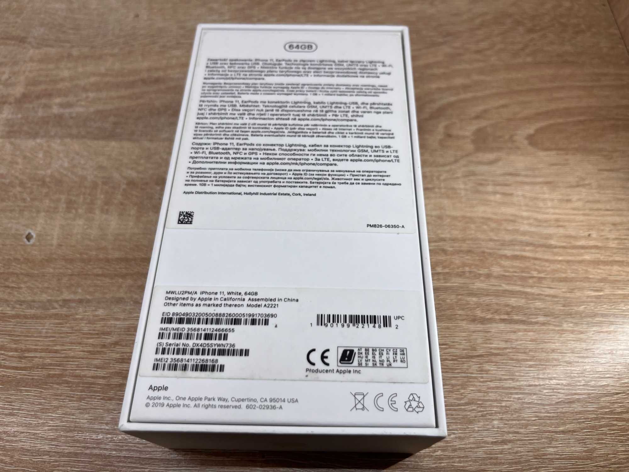 Smartfon Apple iPhone 11 64GB