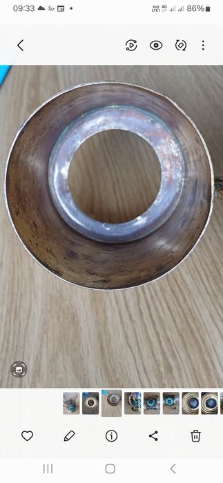 Подстаканник с эмал.1950год