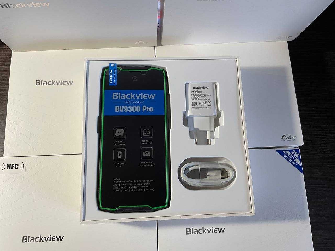 BLACKVIEW BV9300 PRO 12/256GB -Всі кольори наявність в Україні, дроп!