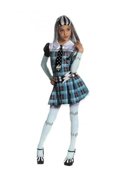 Strój Monster High Frankie Stein S 98-110 cm Używany