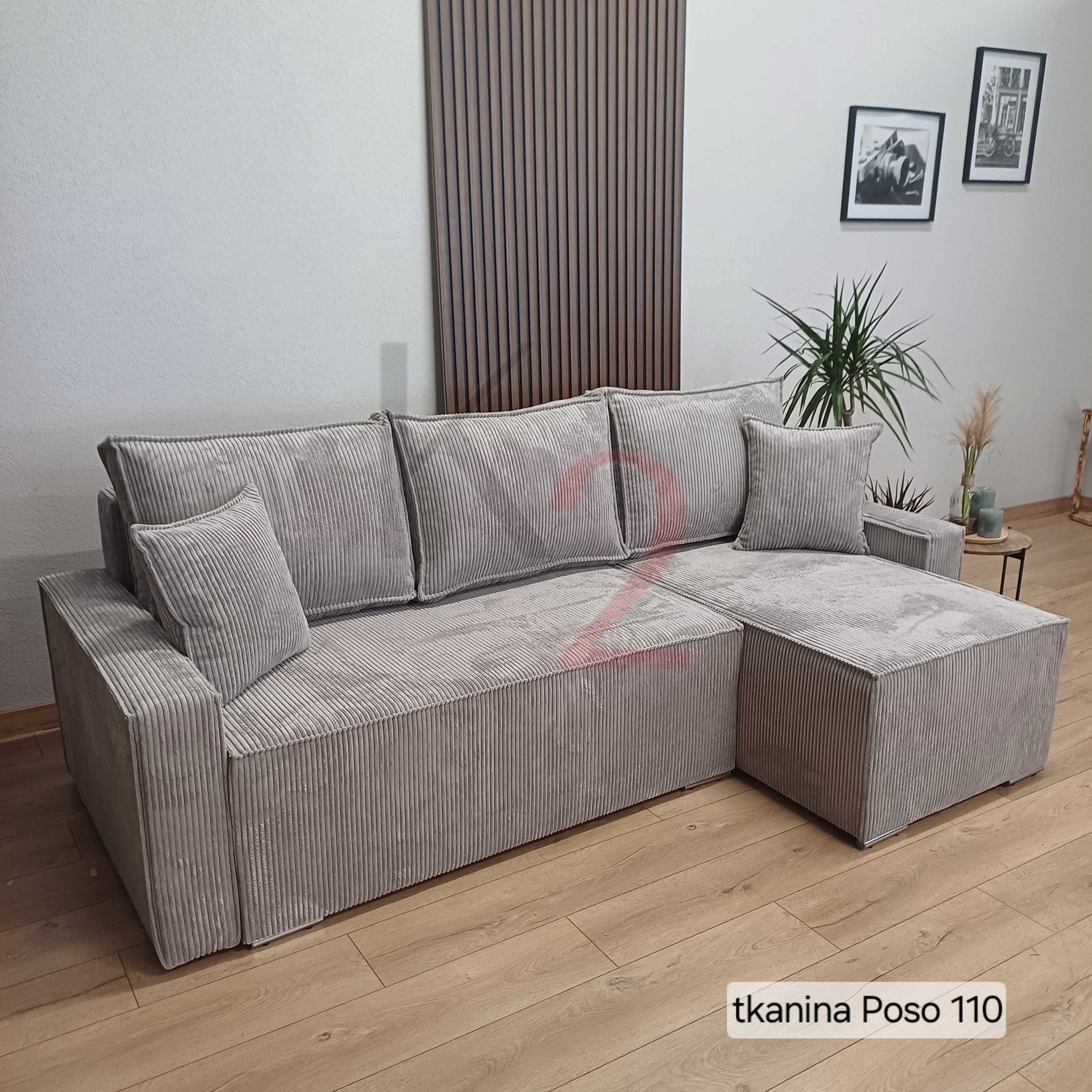 Narożnik FABIO sofa rogówka USB kanapa młodzieżowa hotelowa + GRATIS