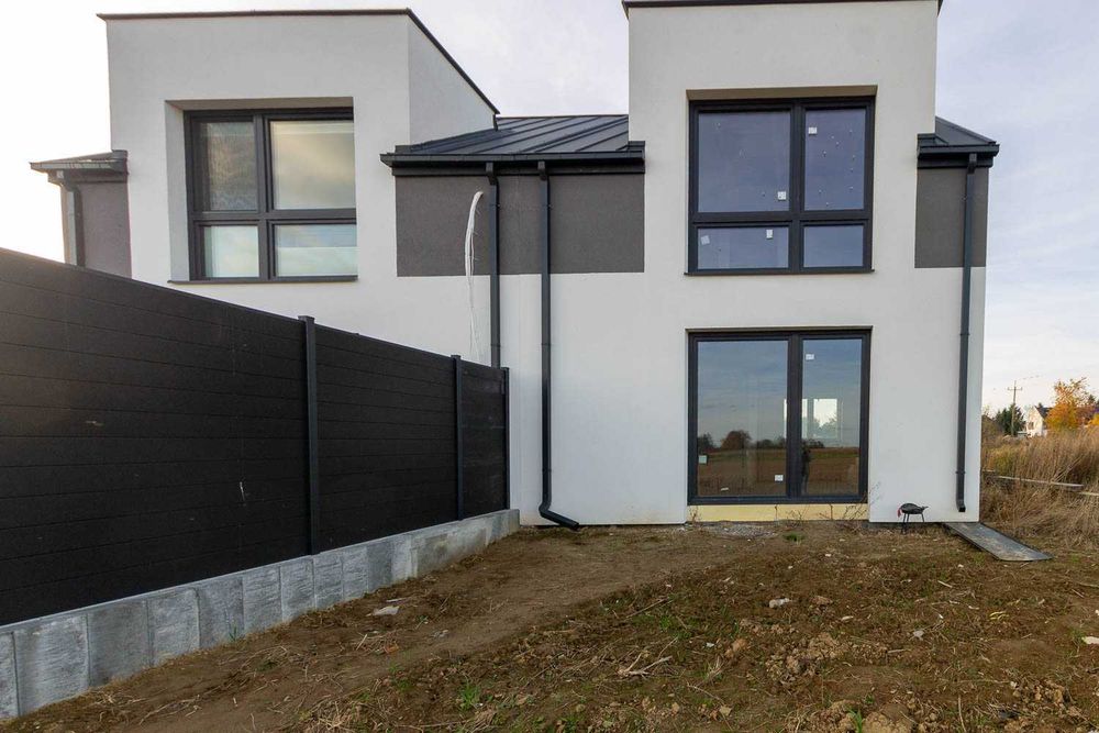 Nowoczesny dom typu bliźniak Wólka Panieńska