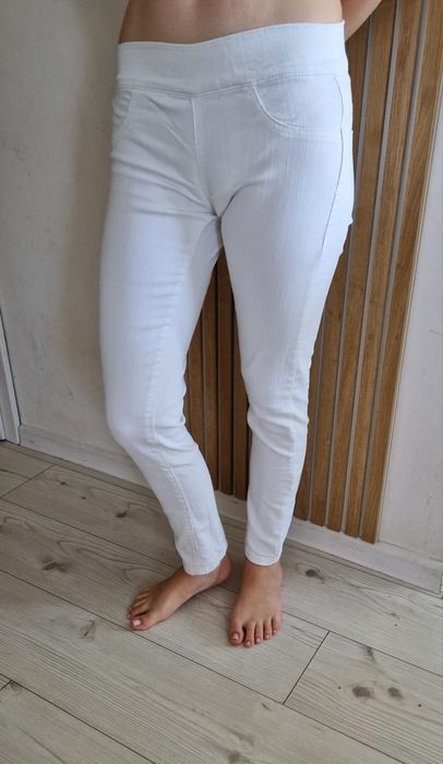 Spodnie leginsy damskie S