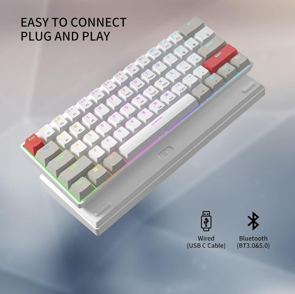 Newmen GM610 60% bezprzewodowa klawiatura mechaniczna