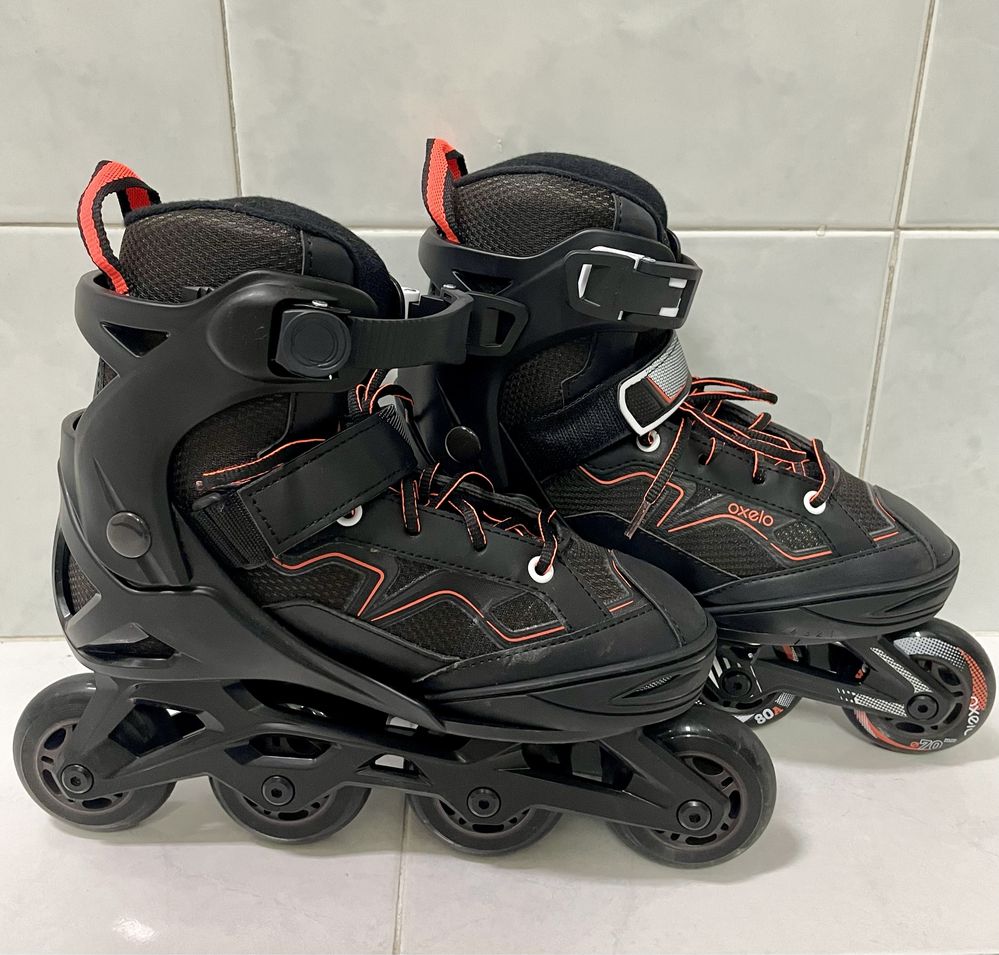 Patins em linha Oxelo 36-38 - como novos