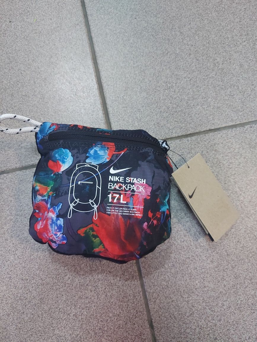 рюкзак Nike NK STASH BKPK - AOP Різнокольоровий One size (DV3079