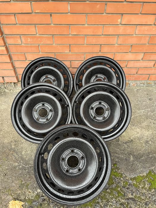 Металеві диски R15 5×112 ET43 DIA57.1 для Renault Scenic, VW, Audi