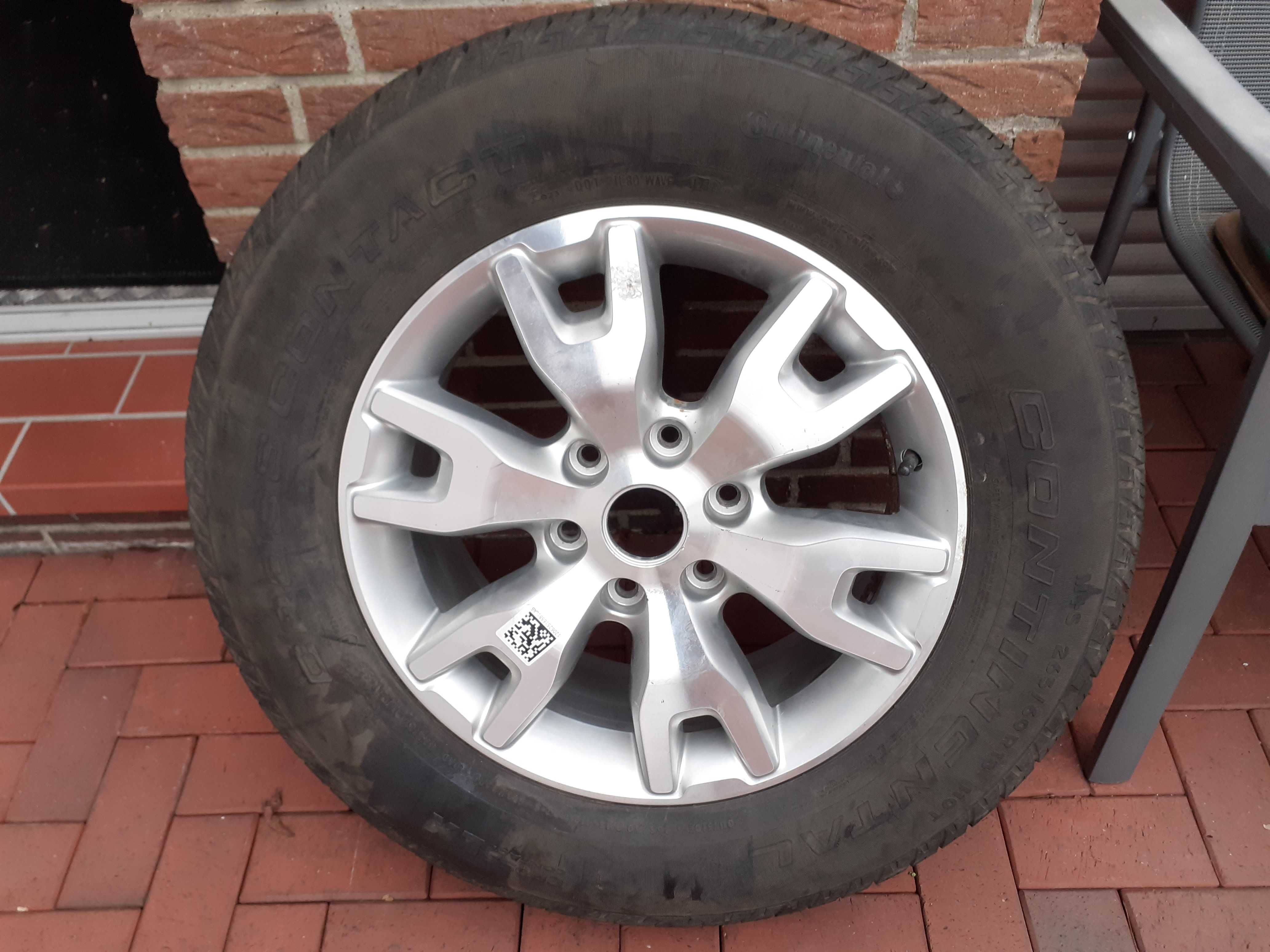 Koło / felga alu FORD RANGER WILDTRACK 8Jx18, ET55, 6x139,7