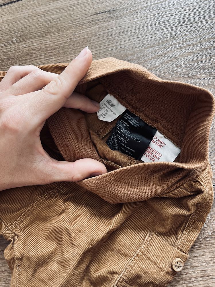 Spodnie spodenki Półśpiochy 56 eleganckie h&m