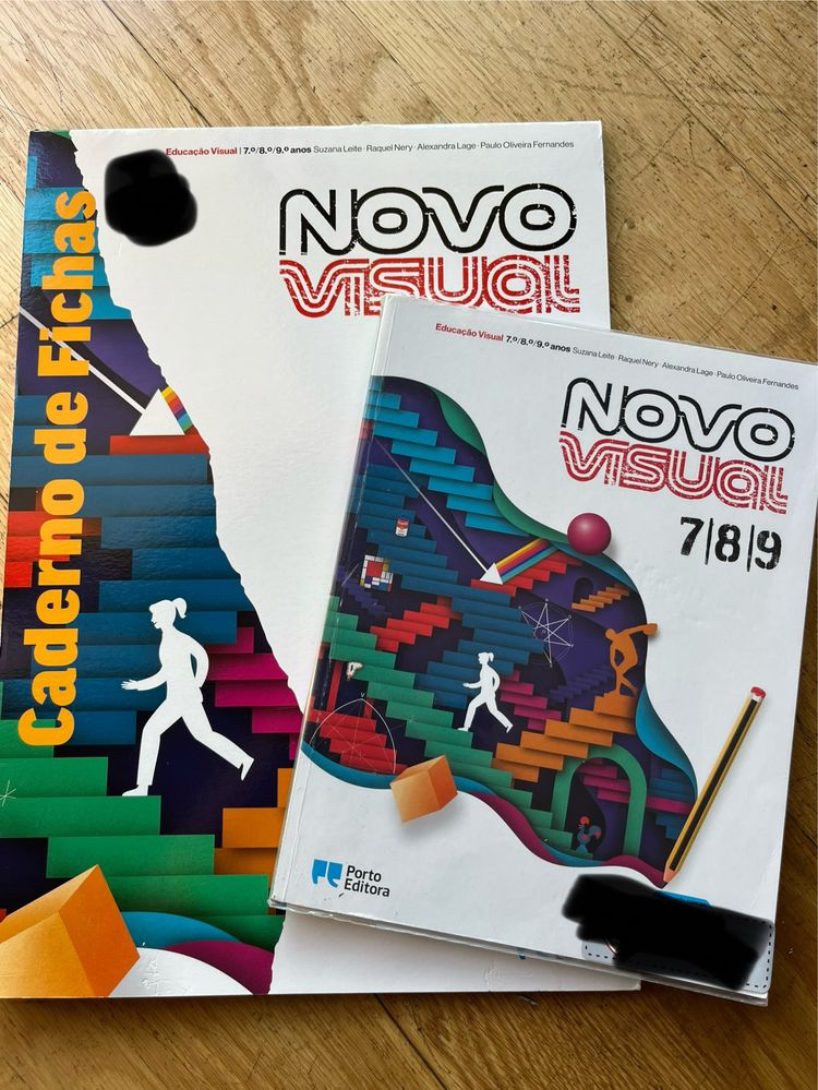 Manual e caderno de fichas Educação Visual - 7,8,9