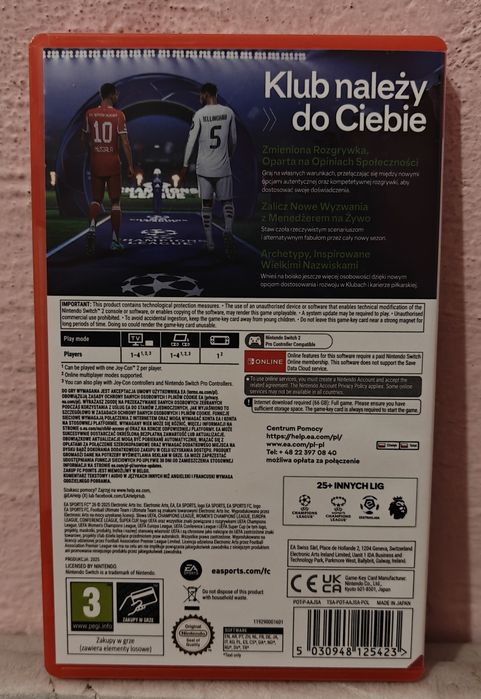 "EA FC 26" (Fifa 2026) Nintendo Switch 2 + футболка ea fc!