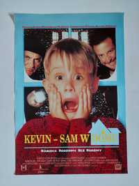 Plakat filmowy oryginalny - Kevin Sam w domu