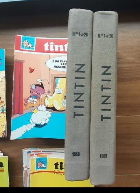 Colecção Revistas Tintin anos 68/69/70/71