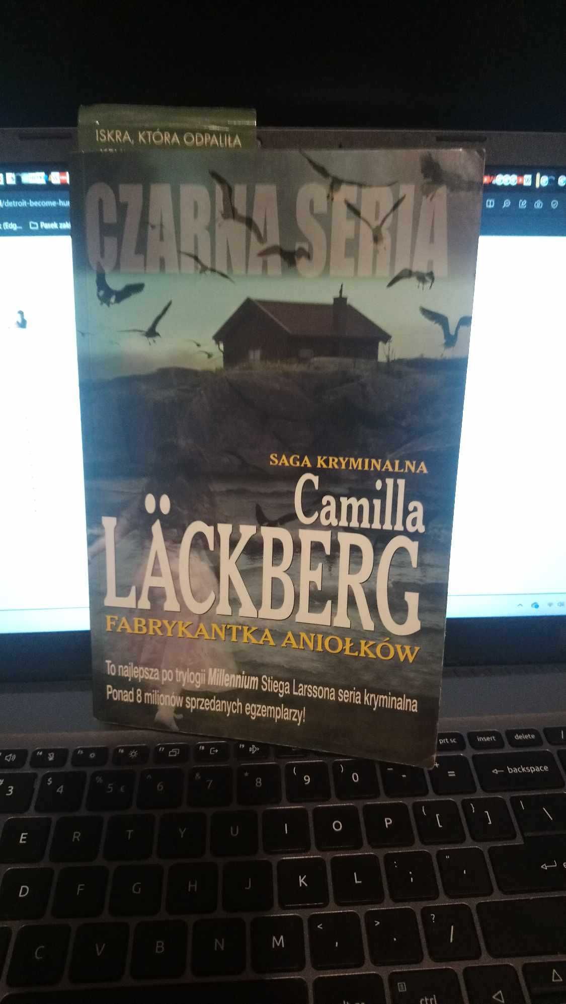 Camilla Lackberg "Fabrykantka Aniołków" kryminał thriller