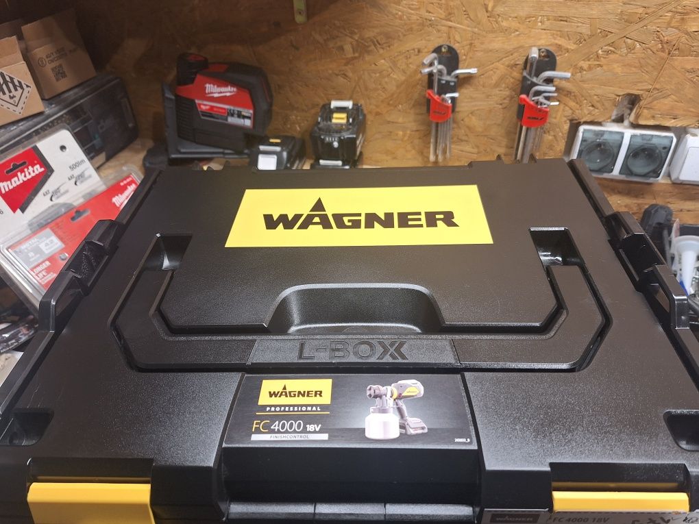 WAGNER Finish Control 4000 18V- [ cały zestaw->NOWY ]