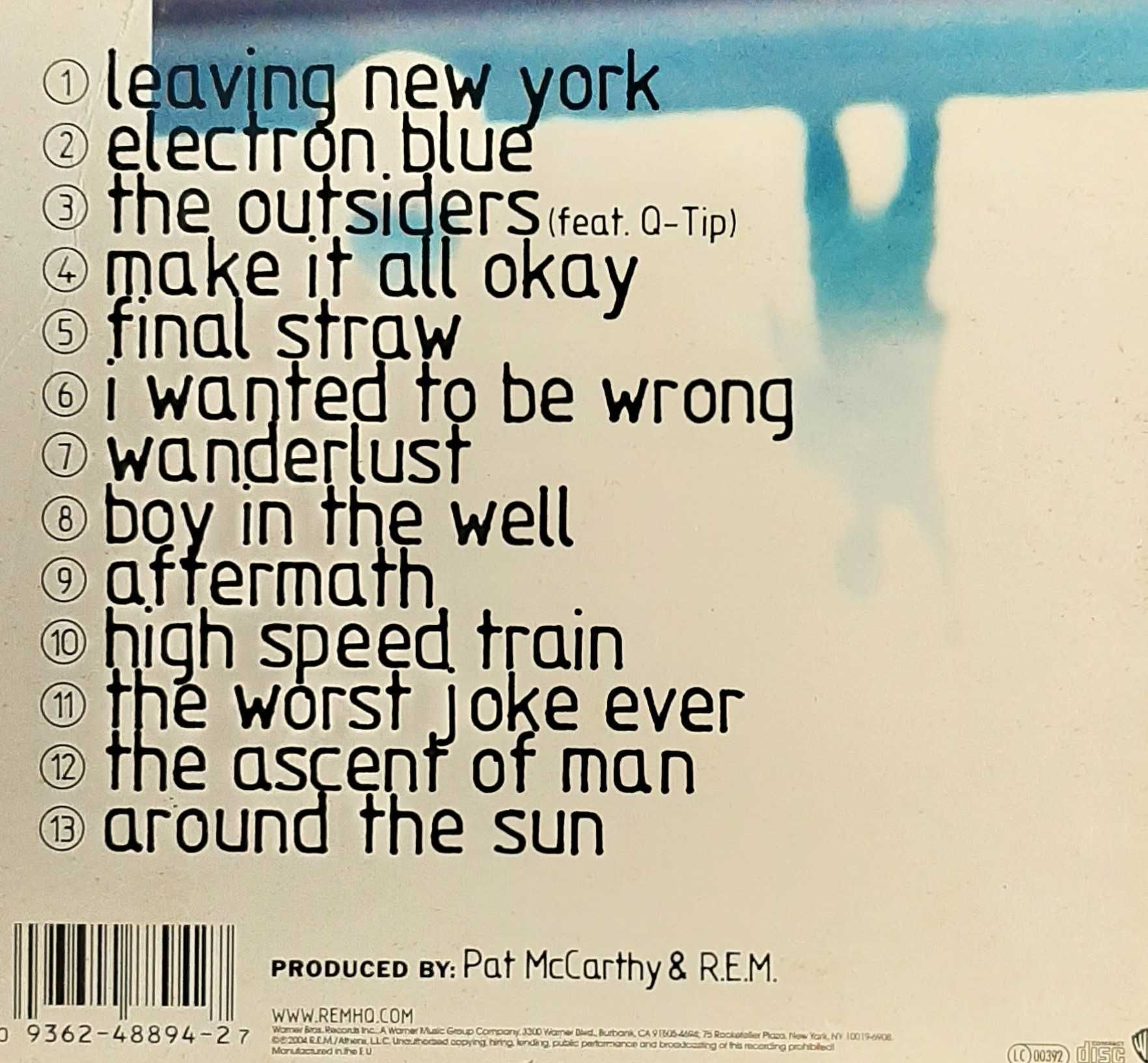 Znakomity Album CD Zespołu  R.E.M- Around The Sun