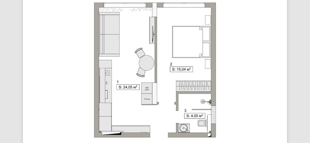 Продаю 1к квартиру ЖК Док32 Dock32, підходить під програму єОселя.