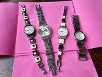 Zestaw 3 zegarkow Swatch i 1 Casio gratis