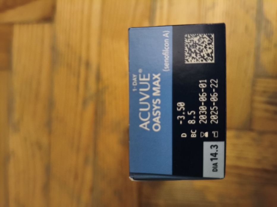 Soczewki kontaktowe -3.50 8.5