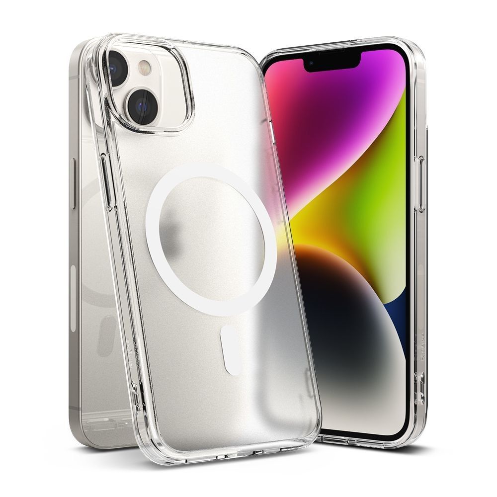 ringke fusion magnetic magsafe iphone 14 plus matte clear
