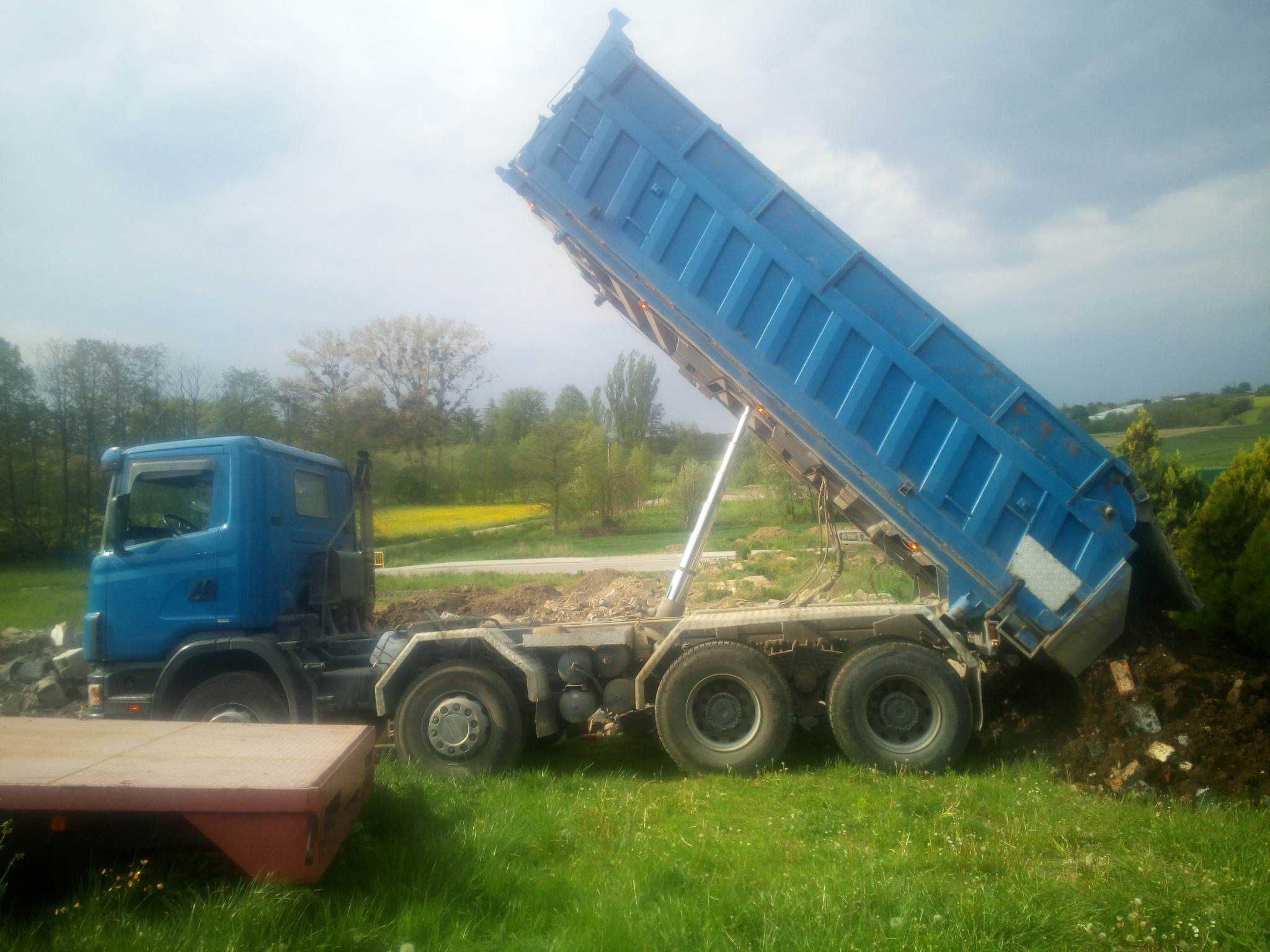 Nowy Siłownik Wywrotu 8-90T Wywrotka 3St Przyczepa Iveco Man Volvo Daf