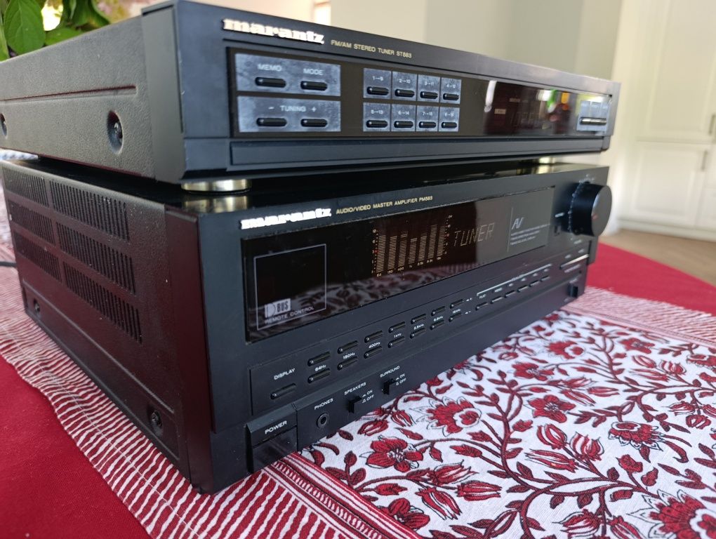 Wzmacniacz Marantz PM 583 + ST 583