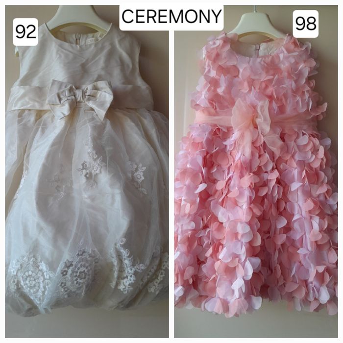 Плаття,сукні CEREMONY на 1,5-3 роки 92 см, 98. Нарядные платья.