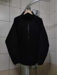 bluza Softshell męski XXL XL czarna ciemna zasuwana rozsuwana suwak cl