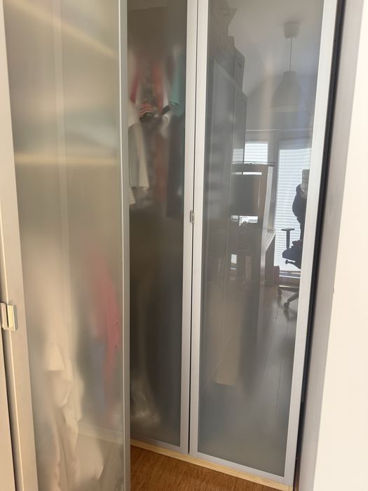 Drzwi szklane Drammen to szafy pax 236 cm ikea