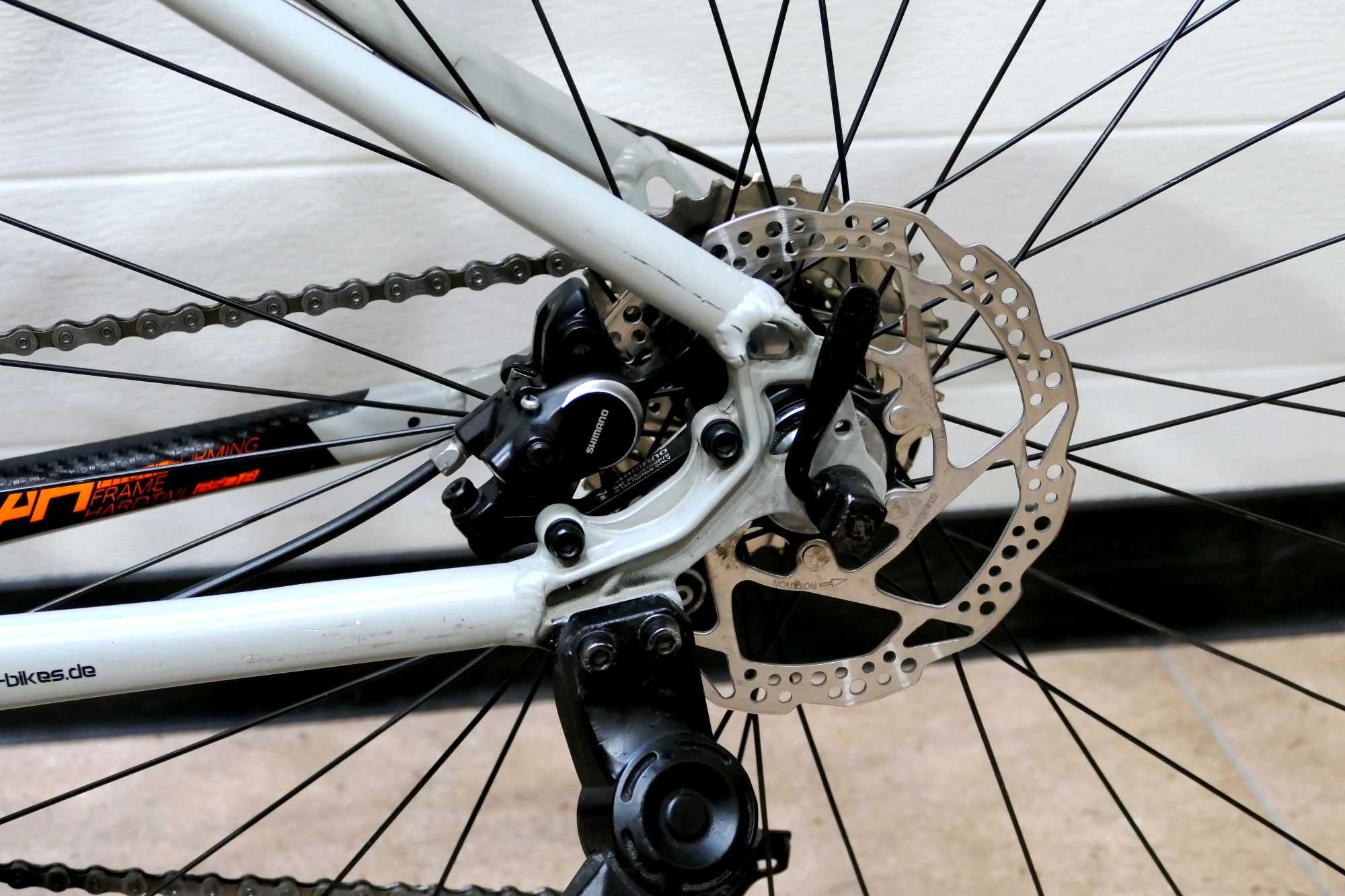 Rower MTB REX, koła 29", alu, ham hydr tarczowe,amo, Shimano DEORE,3X9
