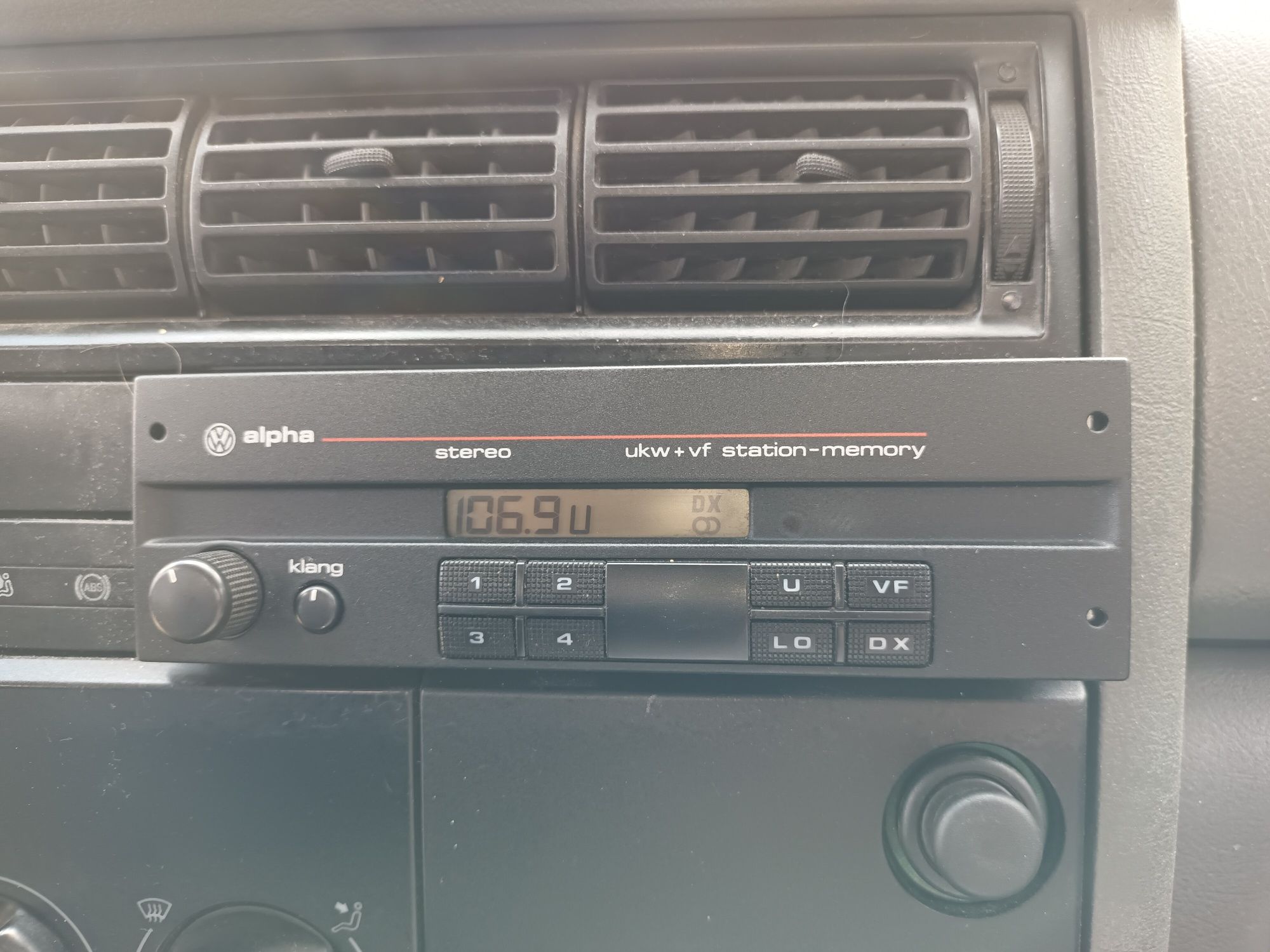 Orginalne Radio vw alpha