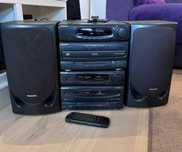 Wieża Panasonic SC-CH80, 3CD, Magnetofon autorevers, Tuner z pamięcią