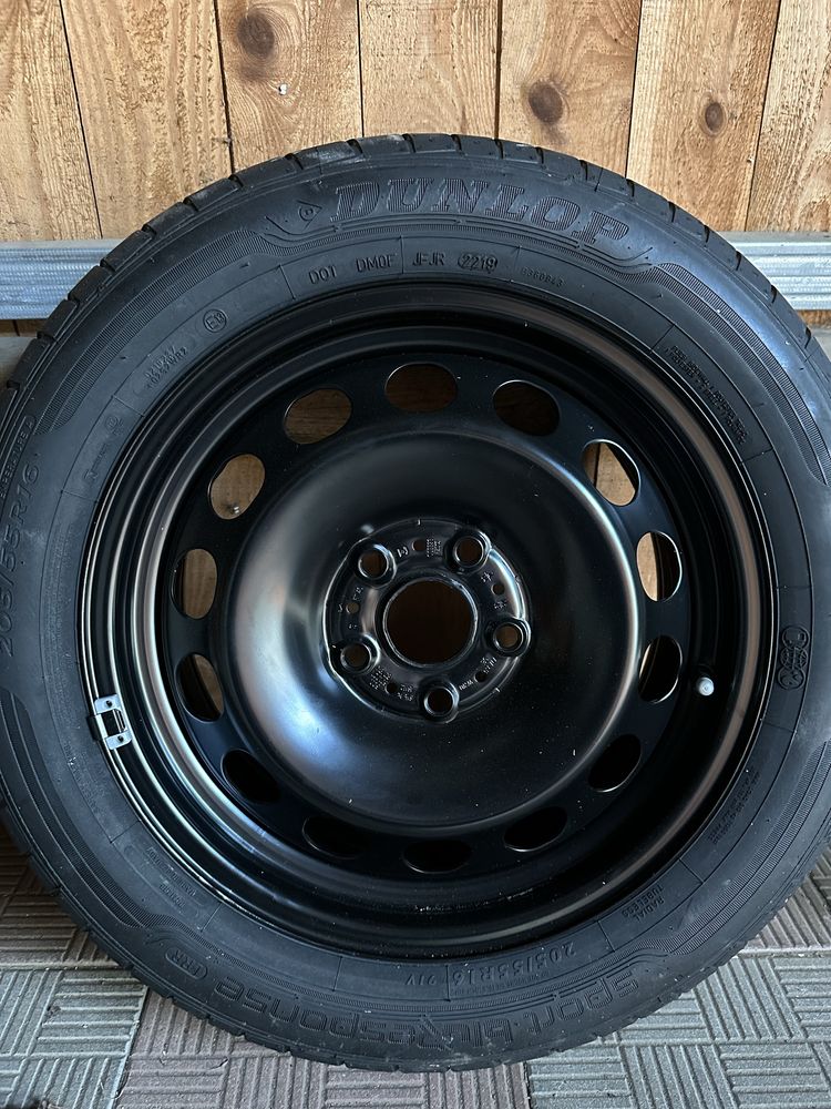 Koło dojazdówka dunlop 205/55R 16 ET 46