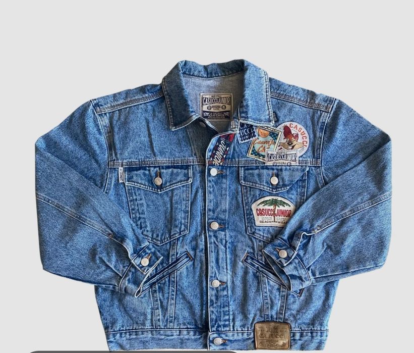 Джинсовая куртка винтажная