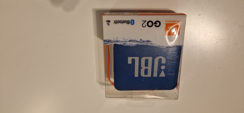 Glośnik JBL Go2 - nowy, przenośny, wodoodporny.