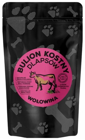 Bulion z kości wołowych dla psa - Food Studio Napój nawadniający 230ml