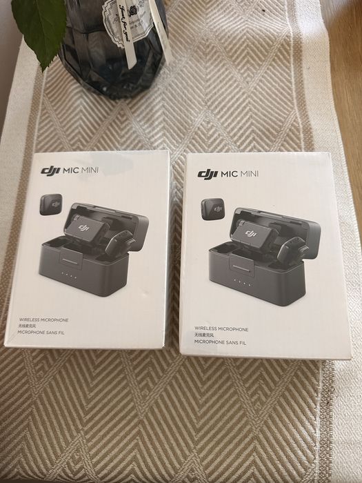 DJI Mic Mini 2TX + 1RX + Charging Case