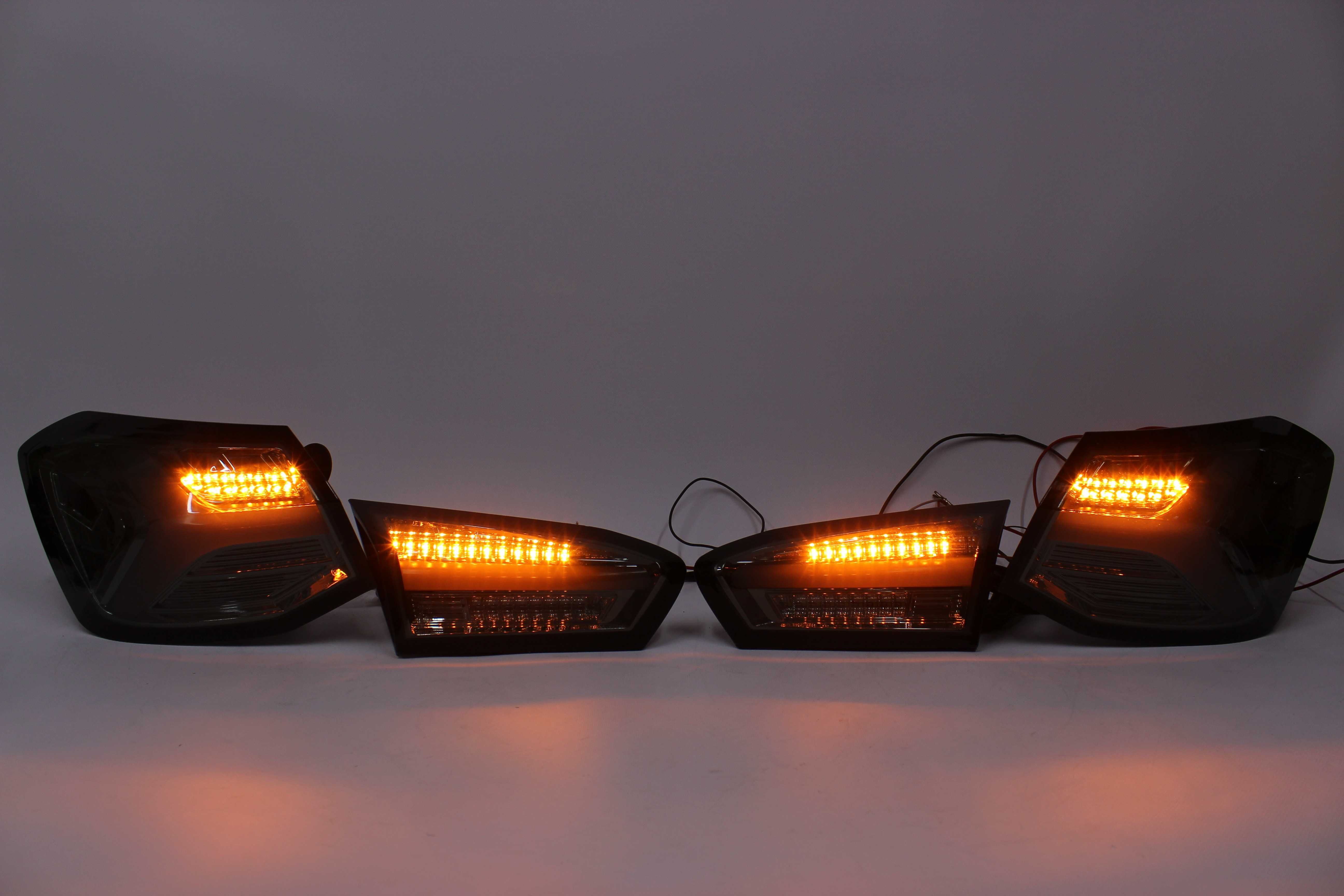 Lampy światła tył tylne FORD FOCUS mk4 IV 18-21 HB Dynamic LED SMOKE