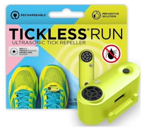 TICKLESS ultradźwiękowy na kleszcze, RUN UV YELLOW (RUN01UV)