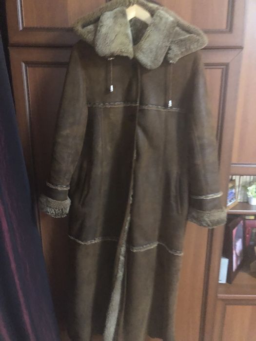 Дубленка женская 48- 50-52 р натур овчина