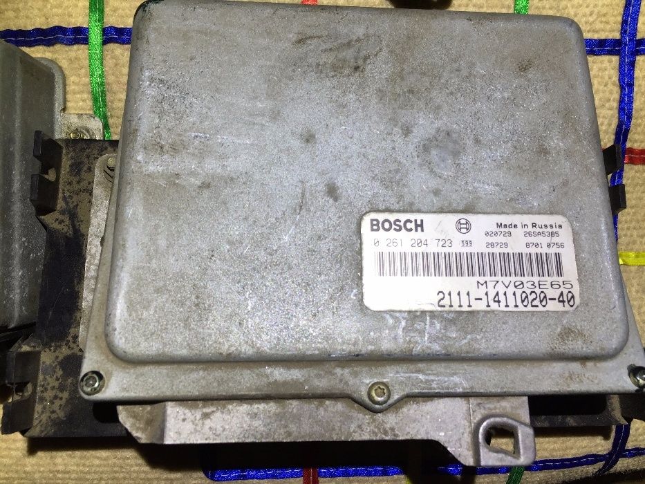 блок управления Эбу Bosch 2111_2112-1411020-40_50_60_70 ваз 21099_2110