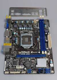 Материнская плата ASRock H61M-DGS (s1155, Intel H61, PCI-Ex16)