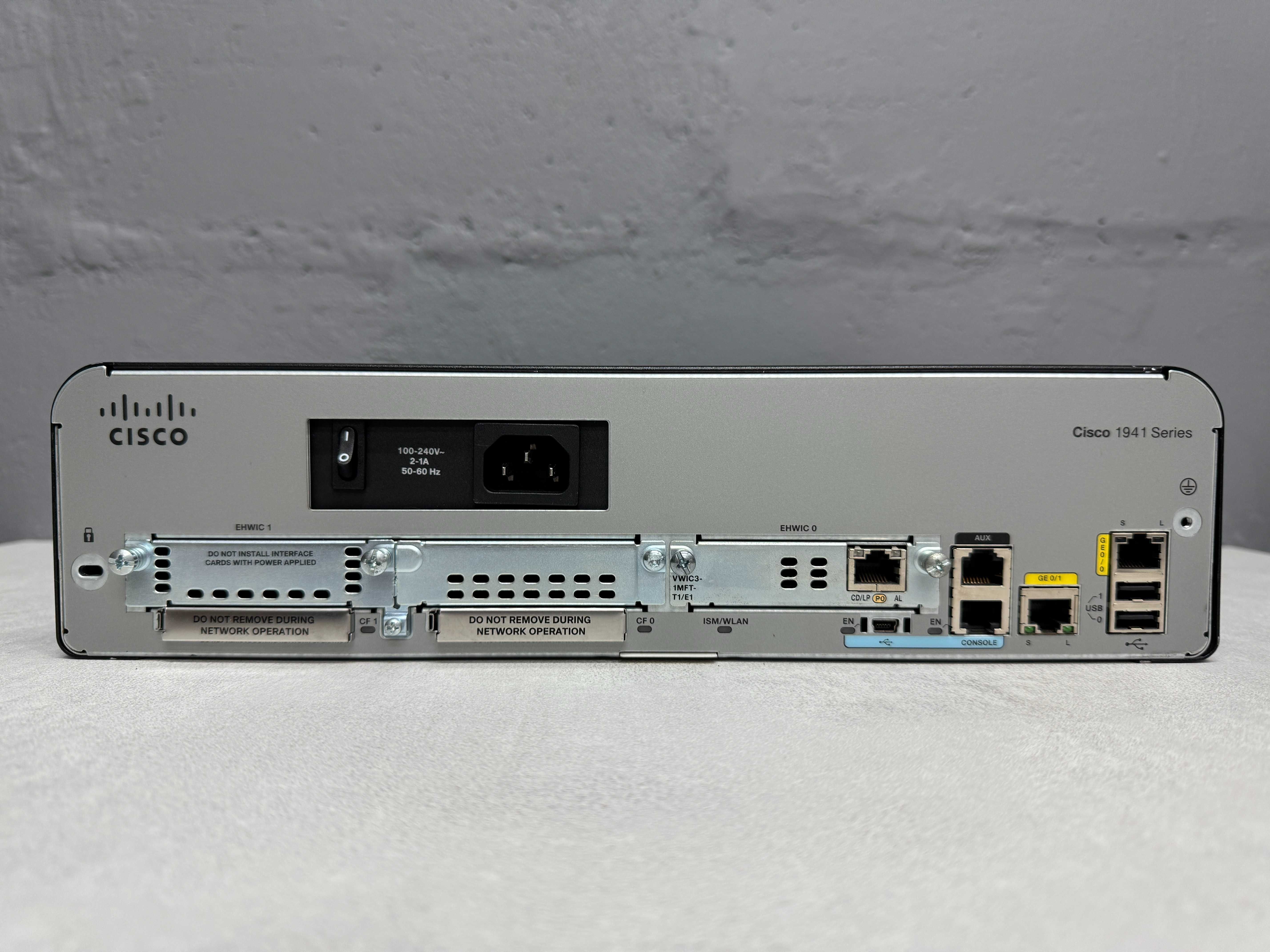 Маршрутизатор Cisco 1941 (Cisco 1941/K9) безнал/гарантия