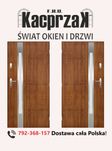 Drzwi KACPRZAK 90x200 Drzwi Zewnętrzne Sonata Złoty Dąb