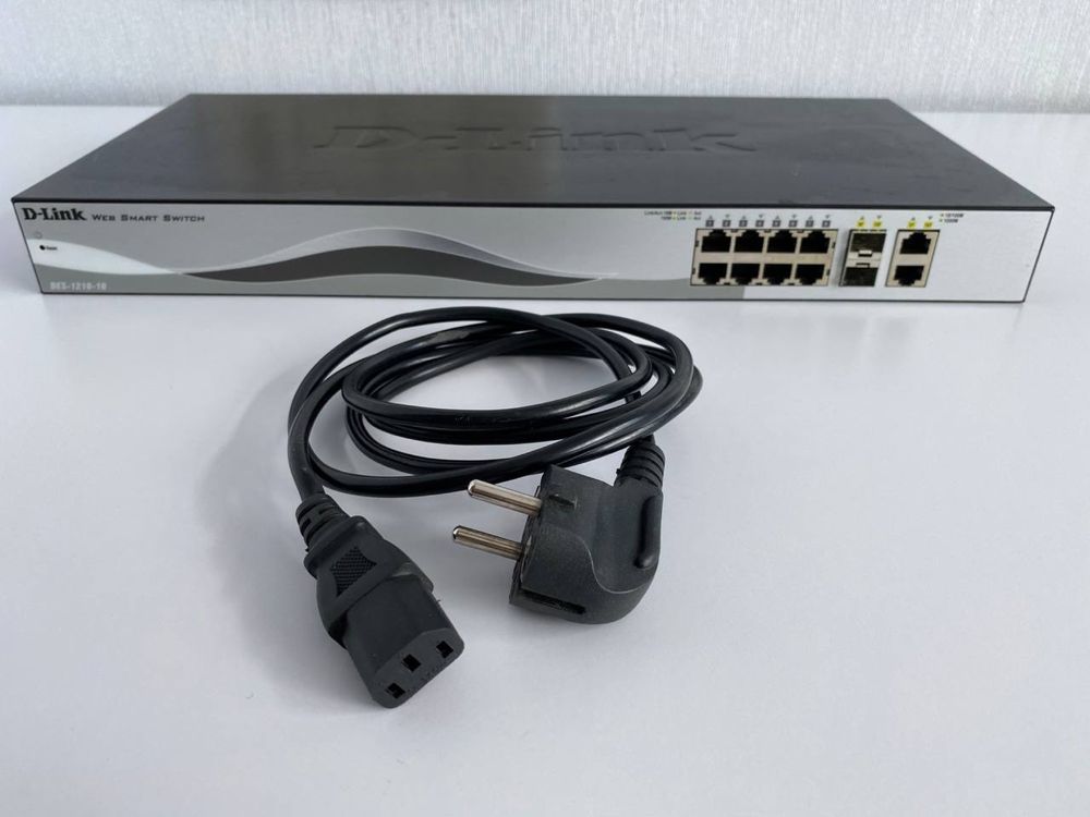 Коммутатор D-Link DES-1210-10