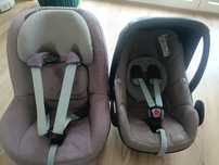 Fotelik samochodowy Maxi Cosi plus baza ISOFIX