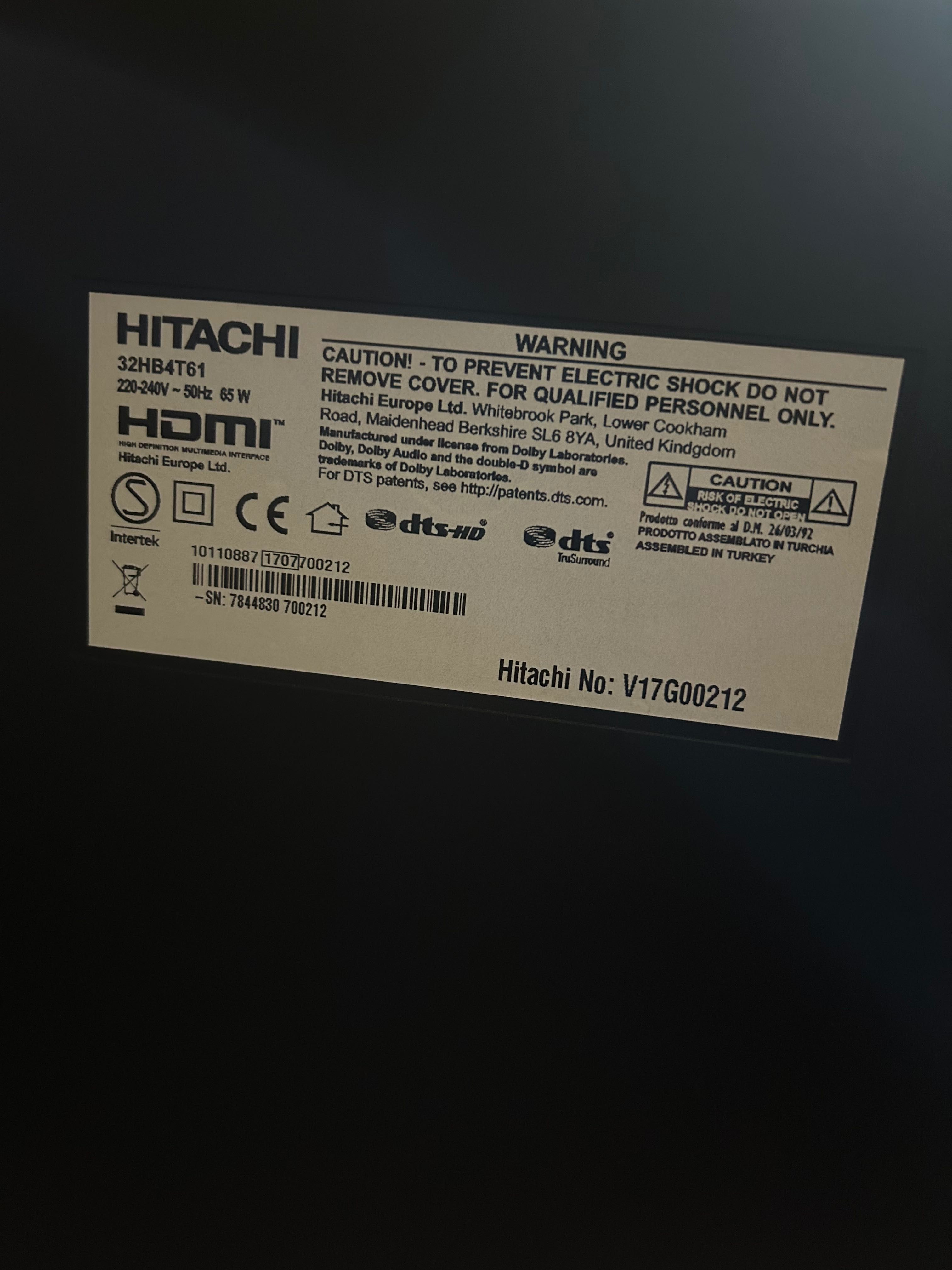 Telewizor Hitachi 32’ LED