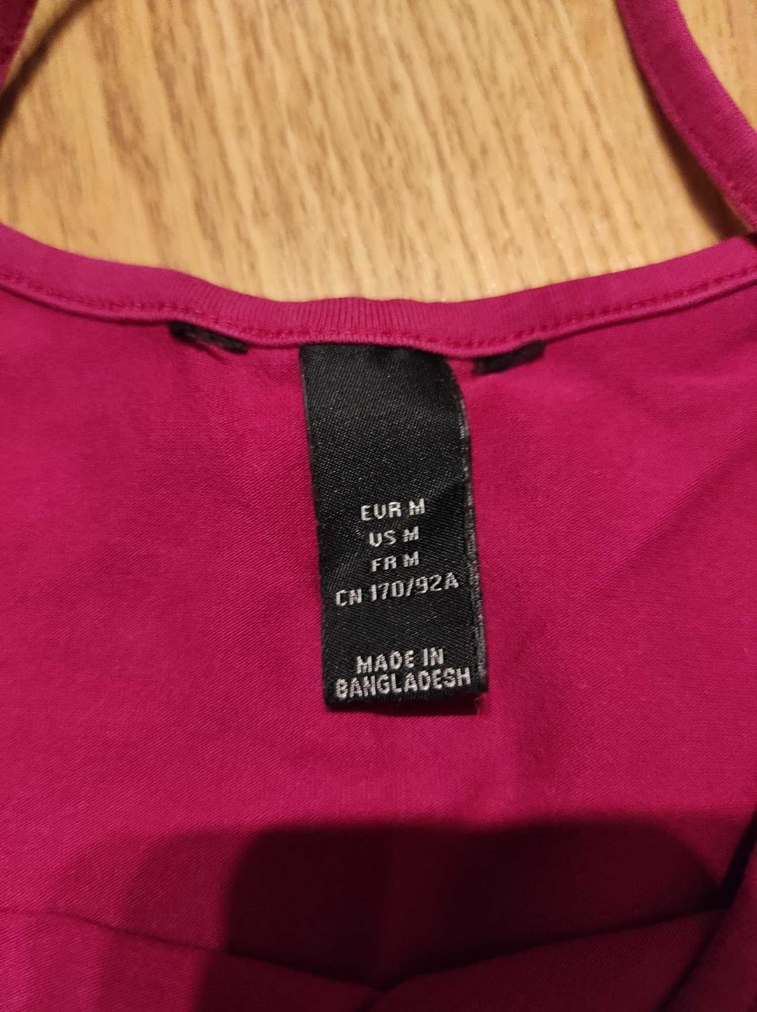 Ciążowa koszulka na ramiączkach, H&M rozmiar M