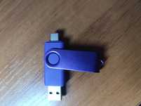 Флешка на 256 гб USB+ type-c